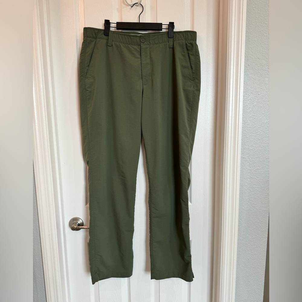 Men’s Under Armor Gold Pants 38x32 Tactical Green